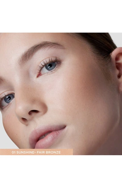 Laura Mercier Tinted Moisturizer Bronzer In 01 Sunshine
