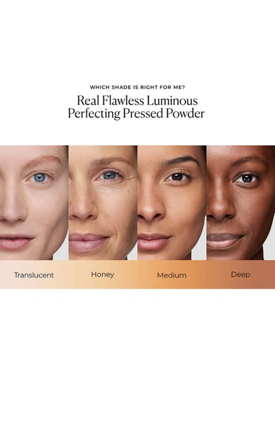 Shop Laura Mercier Real Flawless Luminous Perfecting Talc-free Pressed Powder In Translucent