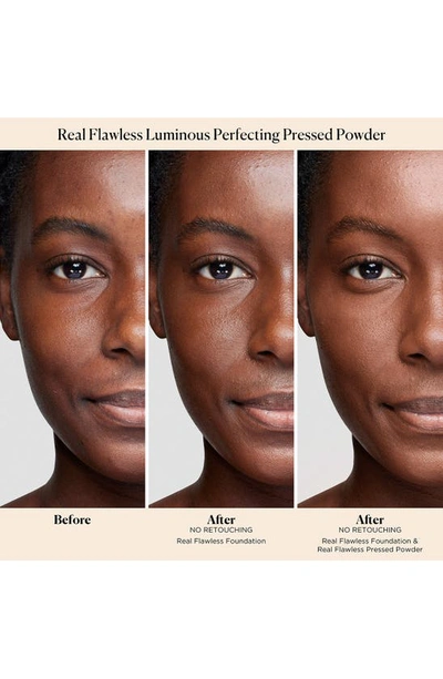 Shop Laura Mercier Real Flawless Luminous Perfecting Talc-free Pressed Powder In Translucent Deep