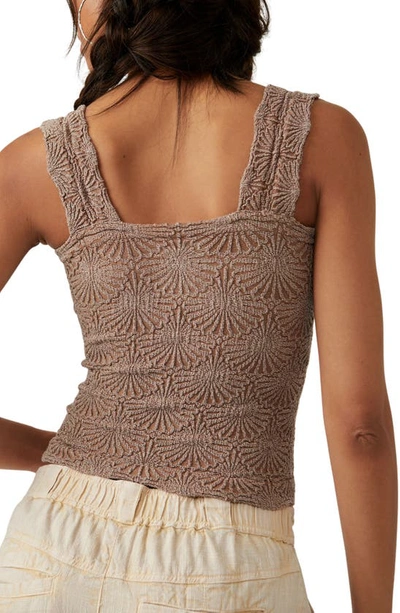 Free People Love Letter Camisole Top In Strawberry Roan