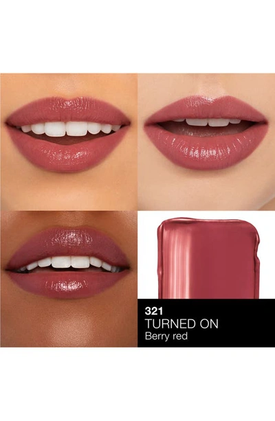 Nars Afterglow Sensual Shine Hydrating Lipstick Turned On 321 .05 oz / 1.5 G In Turned On