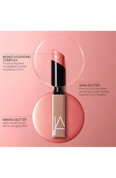 Nars Afterglow Sensual Shine Hydrating Lipstick Voltage 222 .05 oz / 1.5 G In High Voltage