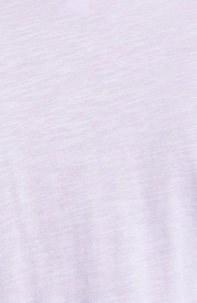 Shop Caslon Short Sleeve V-neck T-shirt In Purple Spray