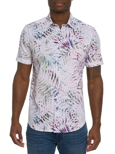 Shop Robert Graham The Roxy Short Sleeve Button Down Shirt In Multi