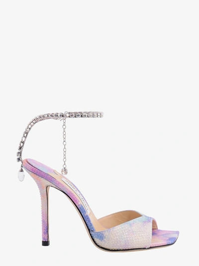 Shop Jimmy Choo Sandals In Multicolor