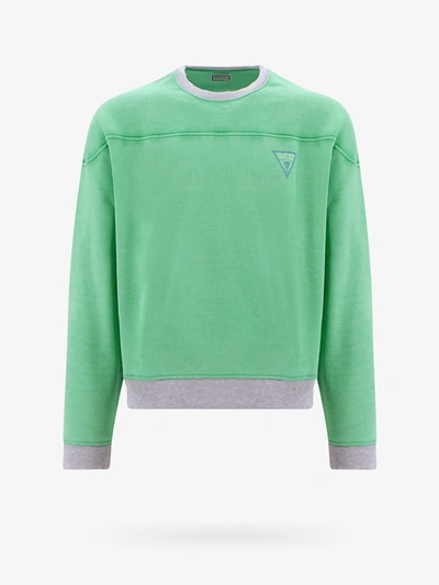 Shop Guess Usa Sweatshirt In Green