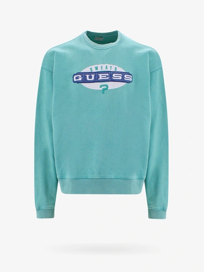 Shop Guess Usa Sweatshirt In Green