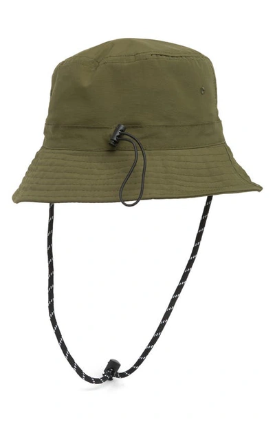 Nordstrom Rack Elevated Bucket Hat In Green Cypress