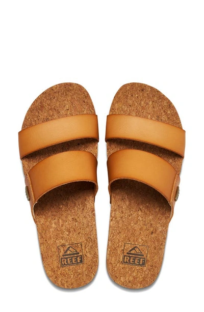 Shop Reef Vista Hi Platform Slide Sandal In Natural