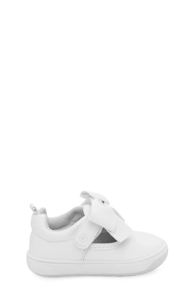 Stride Rite Kids' Kamila Bow Mary Jane Sneaker In White