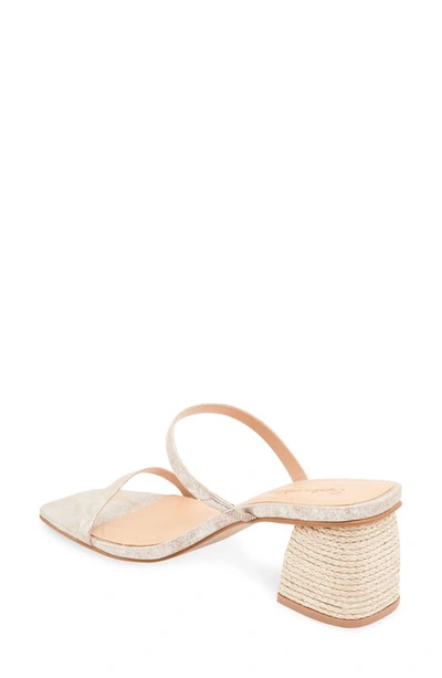 Shop Splendid Kharis Slide Sandal In Champagne