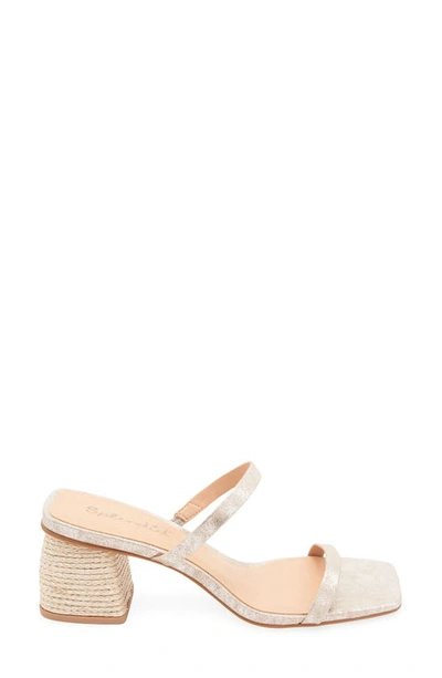 Shop Splendid Kharis Slide Sandal In Champagne