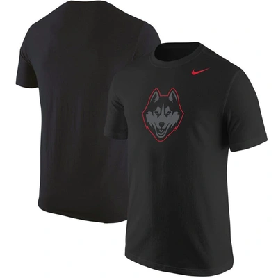 Shop Nike Black Uconn Huskies Logo Color Pop T-shirt