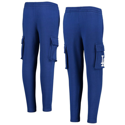 Shop Outerstuff Youth Royal Los Angeles Dodgers Players Anthem Fleece Cargo Pants