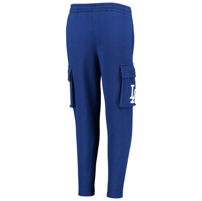 Shop Outerstuff Youth Royal Los Angeles Dodgers Players Anthem Fleece Cargo Pants