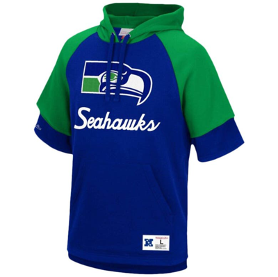 Seattle Supersonics Mitchell & Ness Team Script Head Coach Pullover  Sweatshirt - Green