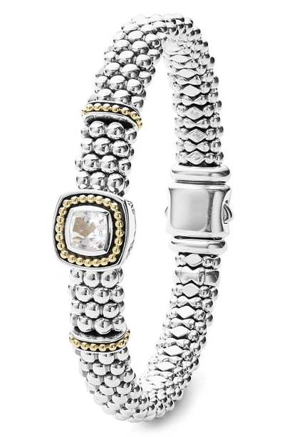 Lagos Caviar Color White Topaz Bracelet In Topaz