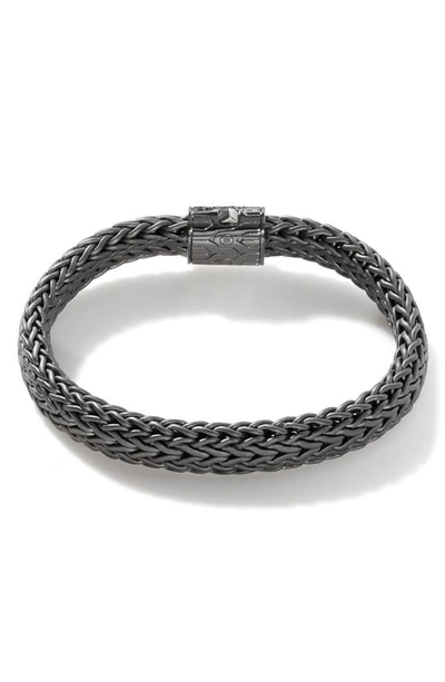 Shop Gucci Classic Chain Bracelet In Black