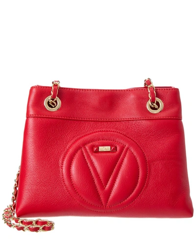 Valentino Valentino Rita Signature Shoulder Bag In Red | ModeSens