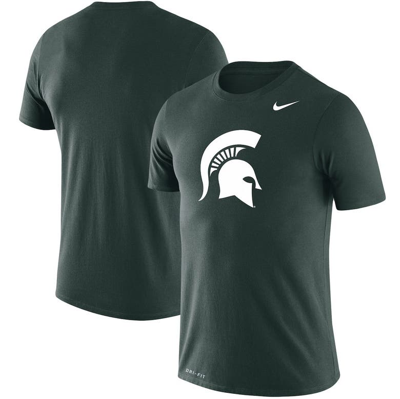 Shop Nike Green Michigan State Spartans School Logo Legend Performance T-shirt
