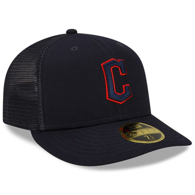 Shop New Era Navy Cleveland Guardians 2023 Batting Practice 59fifty Fitted Hat