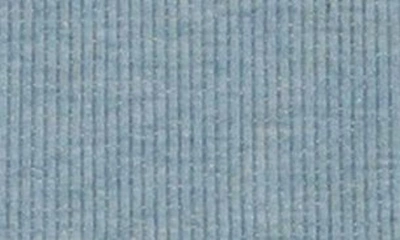 Maniere Manière Rib Cotton Knit T-shirt & Shorts Set In Blue