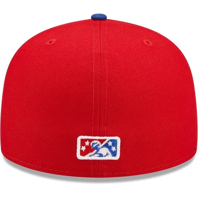 New Era Red South Bend Cubs Authentic Collection Team Game 59fifty Fitted  Hat