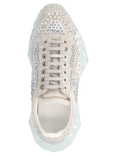 Shop Jimmy Choo 'diamond' Sneakers In Multicolor