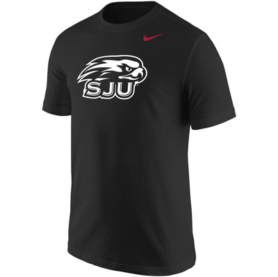 Nike Black Saint Joseph's Hawks Logo Color Pop T-shirt | ModeSens