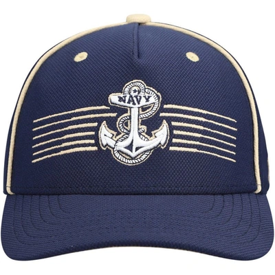 Shop Under Armour Youth  Navy Navy Midshipmen Blitzing Accent Performance Adjustable Hat