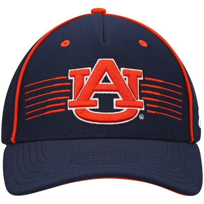 Shop Under Armour Navy Auburn Tigers Iso-chill Blitzing Accent Adjustable Hat