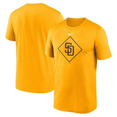 Shop Nike Gold San Diego Padres Legend Icon Performance T-shirt