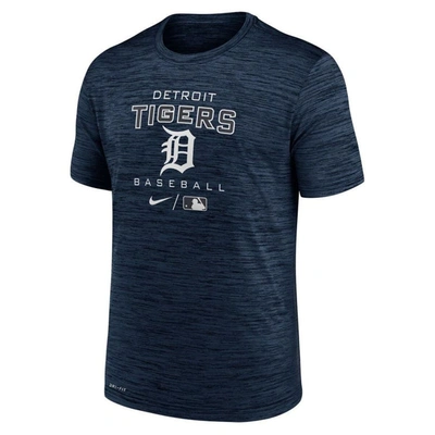 Nike Detroit Tigers Navy Blue Authentic Short Sleeve T Shirt