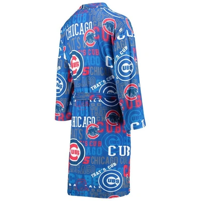 Shop Concepts Sport Royal Chicago Cubs Ensemble Microfleece Robe