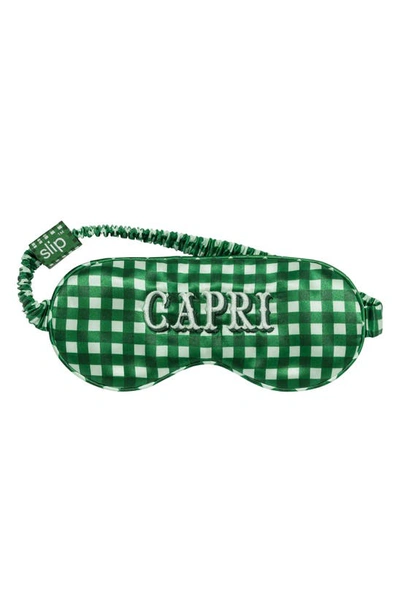 Shop Slip Pure Silk Sleep Mask In Capri