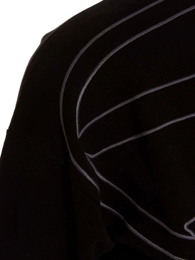 Shop Diesel 's-rob-megoval' Sweatshirt In Black