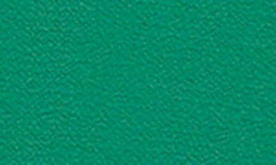 Kensie Ruffle Trim Faux Wrap Dress In Trop Green