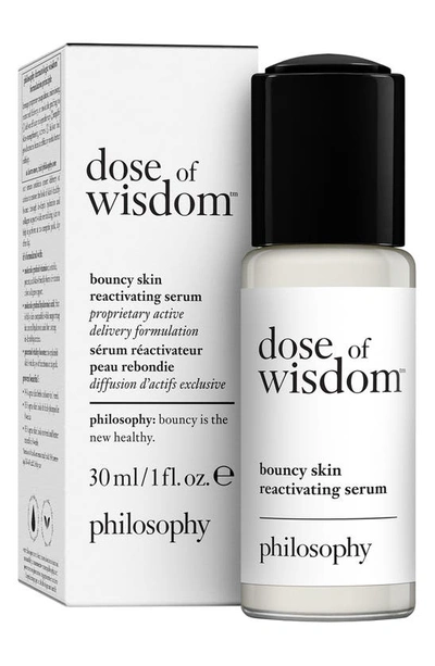 Shop Philosophy Dose Of Wisdom™ Bouncy Skin Reactivating Serum