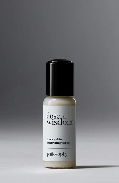 Shop Philosophy Dose Of Wisdom™ Bouncy Skin Reactivating Serum