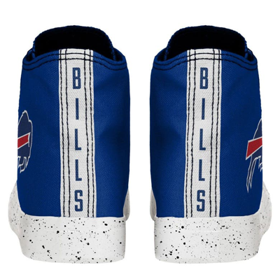 Shop Foco Buffalo Bills Paint Splatter High Top Sneakers In Blue