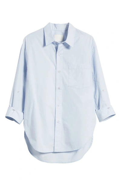 Shop Citizens Of Humanity Kayla Oversize Poplin Button-up Shirt In Santa Cruz