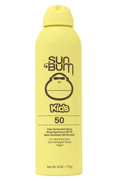 Shop Sun Bum Kids Broad Spectrum Spf 50 Clear Sunscreen Spray