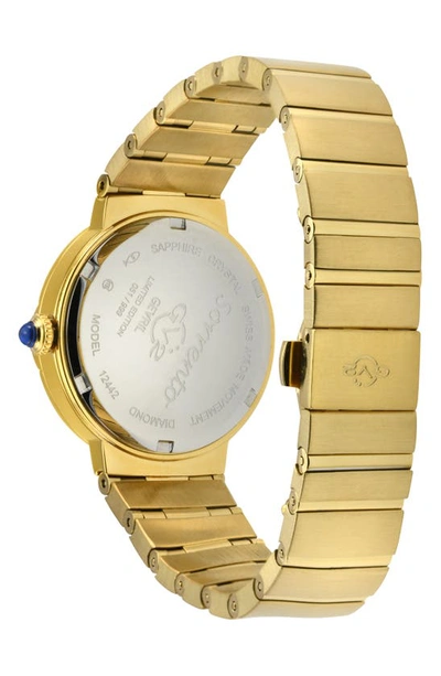 Gv2 Sorrento Diamond Bracelet Watch, 32mm In Gold
