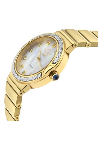 Gv2 Sorrento Diamond Bracelet Watch, 32mm In Gold