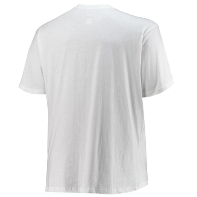 Shop Champion White Alabama Crimson Tide Big & Tall Arch Over Wordmark T-shirt
