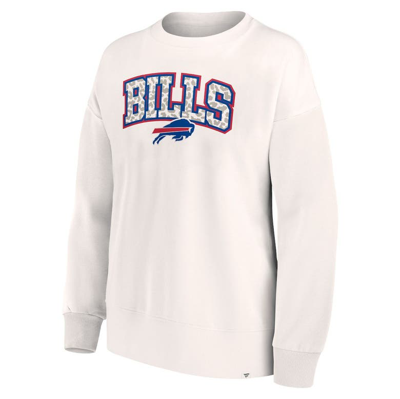Fanatics Branded White Buffalo Bills Leopard Team Pullover Sweatshirt