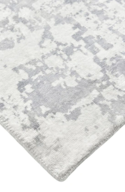Solo Rugs Blush Handmade Area Rug In Grey