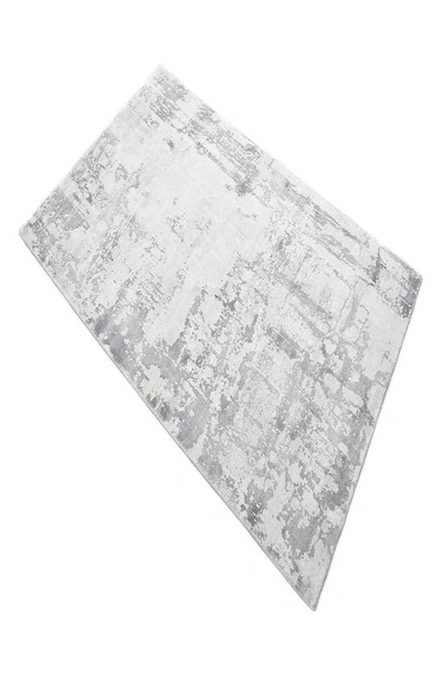 Solo Rugs Blush Handmade Area Rug In Grey