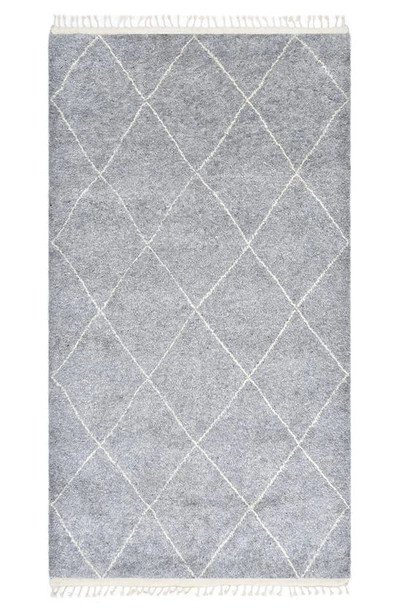 Shop Solo Rugs Wallis Handmade Wool Blend Area Rug In Grey