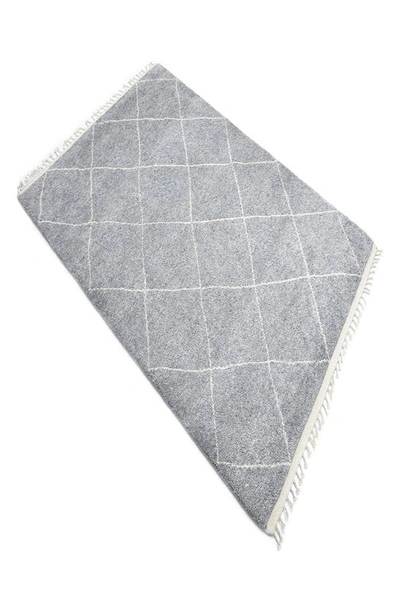 Shop Solo Rugs Wallis Handmade Wool Blend Area Rug In Grey